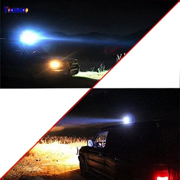50 W 60 W Led Daljinski upravljalnik za Iskanje Svetlobe 360-Stopinjski Čoln Kampiranje Magnetni Osnove Spot Delo Lahka Ladja, Tovornjak SUV 12V 24V