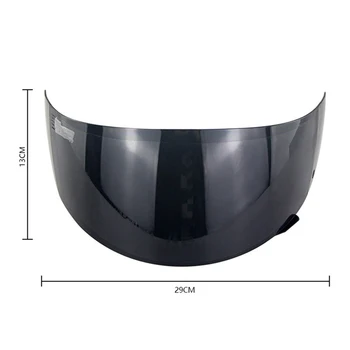 Anti-UV Poln Obraz Motoristična Čelada Objektiv Vizir za LS2 FF352 FF351 FF369 FF384