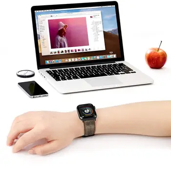 Retro Krava Usnjeni trak za Apple watch band 44 mm 40 mm 42mm 38 mm watchband iWatch zapestnica Apple ura 5 4 3 SE 6 dodatna oprema