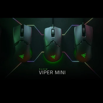 Razer Viper Mini Gaming Miška 61 Ultra-lahka Zasnova CHROMA RGB Svetlobe 8500 DPI Optail Senzor Miške Za Laptop PC Gamer