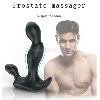Prostate Massager Analni Vibrator Moški Masturbator Gay Sex Igrače za Moške P-Spot Moda Presredka Anus Plug