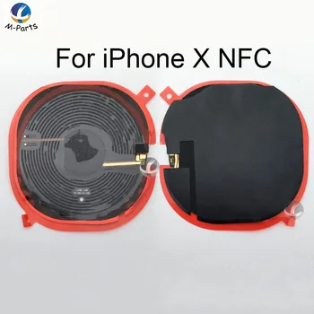 NFC Čip Za iPhone 11 Pro Max 8 8 Plus X XS XSM XR Brezžično polnjenje Polnjenje Plošča Tuljavo Nalepke Flex Kabel Trak Antena, Senzor