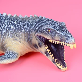 Igrače Za Otroke Darilo Simulacije Velikih Mosasaurus Dinozaver igrača Mehko PVC Akcijska Figura, Ročno Poslikane Živali Model Dinozaver