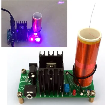 DIY Mini Glasbe Tesla Coil Plazma zvočnik Zvočnik Znanost Eksperimentalna Tehnologija Elektronski Majhne Proizvodnje
