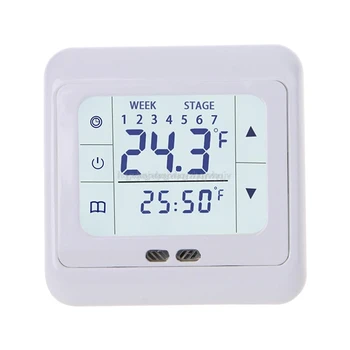 Thermoregulator Zaslona na Dotik Gretje Termostat za Toplo Tla,Električni Ogrevalni Sistem Temperaturni Regulator S Kid Zaklepanje My17