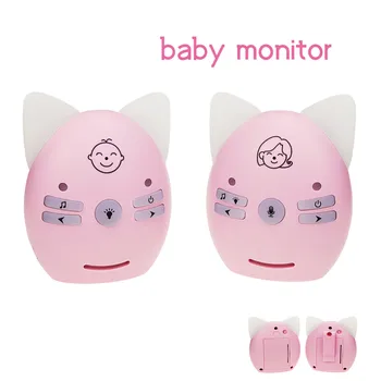 Baba je Nova Audio Baby Monitor 2,4 GHz Digitalna Prenosni Monitor Baby Brezžična Interkom Baby Monitor Baby Boy girl noč jokala V30