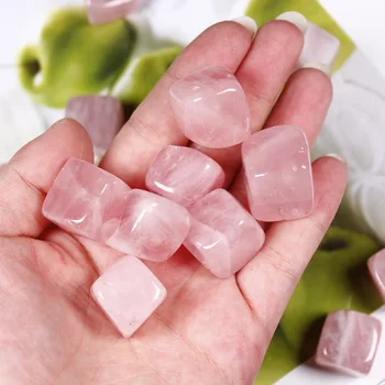 50 g/vrečko Naravnih rose quartz crystal velik kamen mineralnih vzorcu zdravljenje se lahko uporablja za akvarij kamen doma dekoracijo obrti