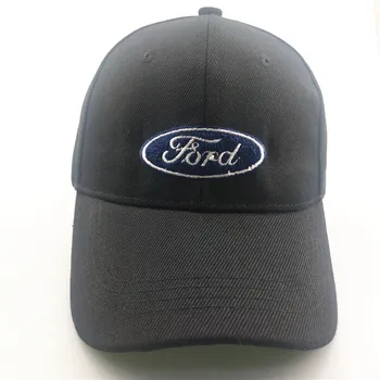 Črni Klobuk Bombaž Pismo Vezenje Za Ford Avto klobuk Baseball Skp vrnitev žoge Moda Oče Klobuki Za Moške & Ženske Kamiondžija Kape