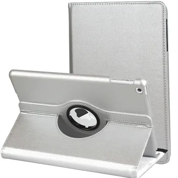 Rotacijski 360-Stopinjski Vrtečih Litchi Projekcijska Stojala PU Usnja, Kože Magnet Smart Spanja Kritje velja Za Apple iPad Mini 1 2 3 7.9