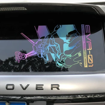Avto Styling Vinilne Nalepke Auto Vrata Zadnje Vetrobransko steklo Okna Rep Nalepke za Klasična Risanka Anime EVA01