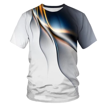 Tovarne neposredno moda, moška t-shirt za osebno proge 3D tiskanih priložnostne t-shirt za moške hip-hop oblačila t-shirt za moške