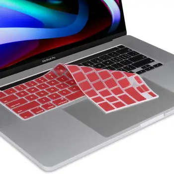 Za Macbook najnovejši pro 13 16 palčni na dotik bar 2020 2019 A2251 A2289 A2141 v ameriški angleščini Silicij Tipkovnico Pokrov jasno Zaščitnik