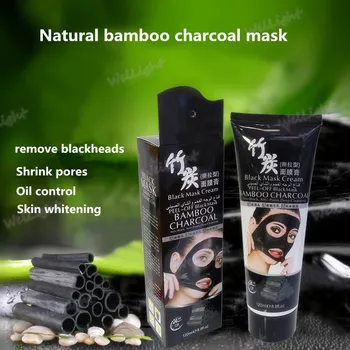 Oglje Črne Maske Masque Točk Noirs Čiščenje čiščenje piling off Črno Glavo Obrazno Masko,Zapiranje Por 120ml