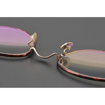 Ultralahkih Čistega Titana Optičnih Očal Okvir Moški Ženske Luksuzne Blagovne Znamke Letnik Recept Očala Za Kratkovidnost Okvir Nova Očala