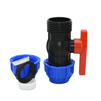 PVC PE PPR DN25 Vodne pipe krogelni ventil 1