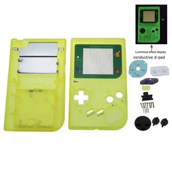 ChengHaoRan Za Game Boy Klasična Igra Zamenjava Primeru Plastične Lupine Kritje za Nintendo GB Konzole stanovanj Za GB Primeru w/ Gumb