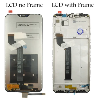 Za Xiaomi Mi A2 Lite LCD Zaslon na Dotik + Okvir Skupščine Redmi 6 Pro LCD-Zaslon na Dotik rezervnih Delov