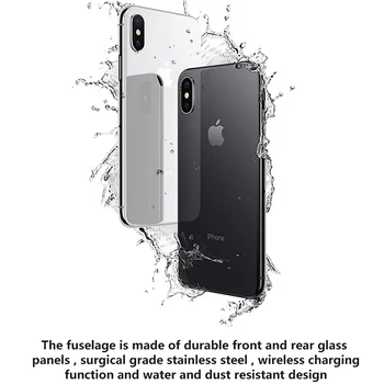 Odklenjeno Apple iPhone X Prvotne Uporablja Telefon FaceID 3GB RAM 64/256GB ROM 4G LTE 5.8' Hexa Jedro 12MP iOS 1SIM Sim mobilnih Telefonov