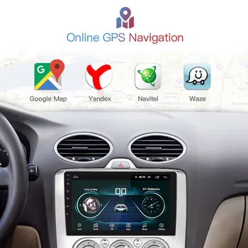 Android 9.1 2Din avtoradio GPS Navigacija Multimedijski Predvajalnik Videa Univerzalno 10.1 Palčni 2 +32 G Avtomobilski Stereo sistem Autoradio Vodja Enote