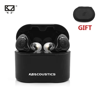 2020 NOVEGA KZ S2 TWS Pravi Brezžični Čepkov Bluetooth Slušalke BT5.0 Hibridni AAC Šport V Uho šumov Stereo Slušalke