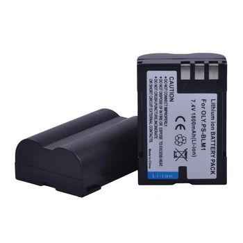 Tectra 2pc 1800mAh za PS-BLM1 BLM-1 BLM1 Baterija+USB Dvojni Polnilec za Olympus C5060WZ C-7070 C-8080 E300 E330 E500