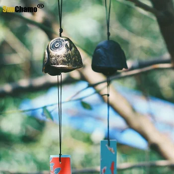 Vroče Prodaja New South Litega Železa Veter Bell Mucek Orel Retro Japonski Slog in Veter Tempelj Okraski Bell za Rojstni dan