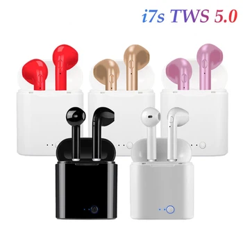 I7s Tws Brezžične Slušalke 5.0 Bluetooth Slušalke Čepkov za Prostoročno uporabo v uho Športne Slušalke S Polnjenjem Polje Za vse pametni telefon