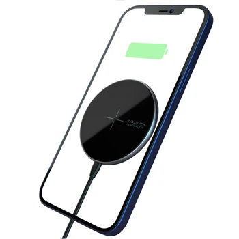 Magnetni Brezžični Polnilnik Za iPhone 12 Pro Max z Polnilec Magsafe Nillkin Hitro Polnjenje Pad Samsung Hitro Brezžično Polnjenje