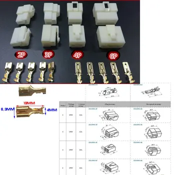 Robljenjem Plier Orodje AWG26-16 6.3 mm 2,8 mm Zavihki Posode Terminali Pin Avto Priključki Izbor Set Komplet
