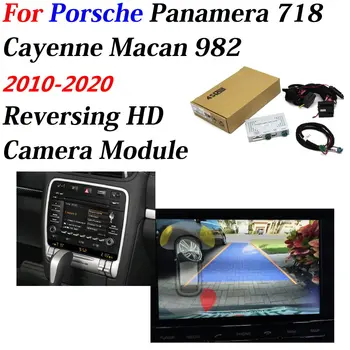 Avto Spredaj Bakcup kamera Zadaj Za Porsche Panamera/Cayenne/Cayman/Macan/982/718 Zaslon 7-8.8