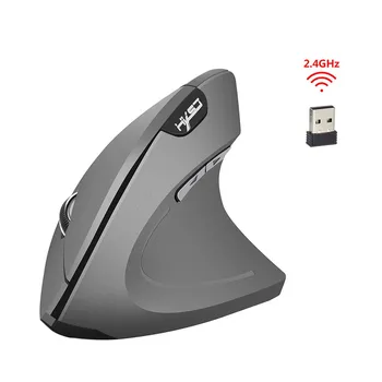 Brezžično Miško 2,4 GHz Igra Ergonomska Oblika Navpično Miško 2400DPI USB Miši Prenosni Ergonomska Računalnik Tiho PC Namizje