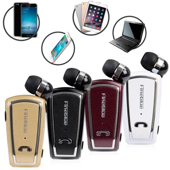 Fineblue F-V3 Brezžične Stereo Bluetooth 4.0 Zložljive Clip-on Slušalke Slušalke N1HC