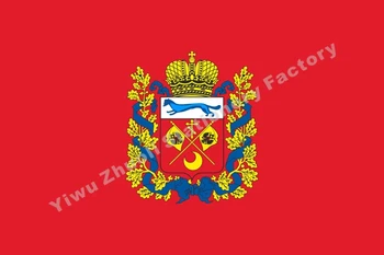 Rusija Orenburg Oblast Zastavo 150X90cm (3x5FT) 120 g 100D Poliester Dvojno Žico in Visoko Kakovost Brezplačna Dostava