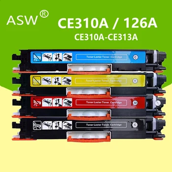 ASW CE310 CE310A -313A 126A 126 Združljiv Barva Tonerja, Kartuše Za tiskalnik HP LaserJet Pro CP1025 M275 100 Color MFP M175a M175nw