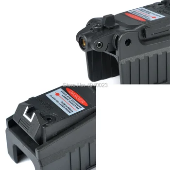 Taktično Kompakten Glock Rdeči Laser Pištolo Laser Pogled Za Glock 17 18 C 19 22 23 25 26 27 28 31 32 33 34 35 37 Serija