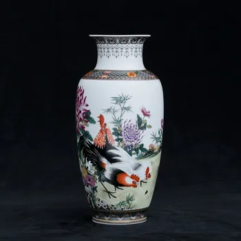 Kitajski Slog Letnik Jingdezhen Keramične Vaze Doma Dekoracijo Porcelana Cvet Vazo