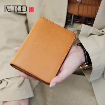 AETOO Potni list primeru, multi-funkcijo dokument vrečko, letnik usnje potni list vrečko, ženska moda in ženske ročno izdelane usnjene denarnice