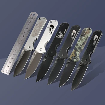 Sanrenmu 7010 Žep EOS Preživetje Folding Nož s Pasom za Potovanja, Kampiranje in Pohodništvo