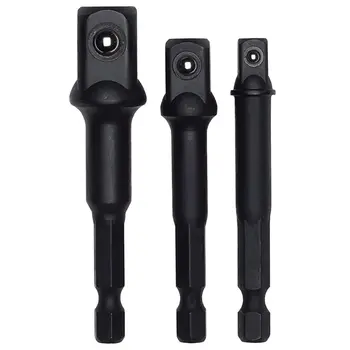 Krom vanadij jekla Socket Adapter Pogon Hex Kolenom/ Extension Set 1/4 inch 3/8 inch 1/2 palčni Sveder električno Orodje, Pribor