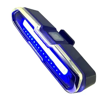 Kolo LED Rep Svetlo Rdeče & Modro USB Polnilne Nepremočljiva Super Svetla Večnamenski Sili Svetlobe