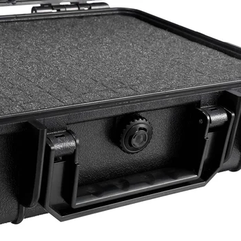 7 Velikosti Nepremočljiva Strani Nosijo Orodje Primeru Vrečko Škatla za Shranjevanje Fotoaparata Fotograranje z Gobo, Črno