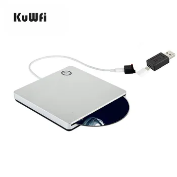 USB-C Superdrive Zunanji Pogon, Gorilnik DVD, CD, VCD Bralec +/- RW Rewriter Pisatelj, Igralec Za Prenosni/Namizni sistemom Windows, Mac OS
