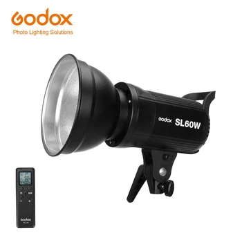 Brezplačno DHL Godox LED Video Luč KA-60 W 5600K Bela Različica Video Lučka SL Stalno Svetlobo Bowens Nastavek za Studio za Snemanje Videa