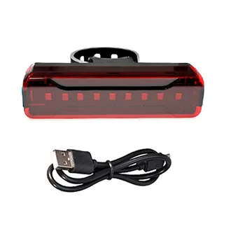 Kolo LED Rep Svetlobe Koles Varnost Kolesarjenje Opozorilo Zadaj Lučka Nepremočljiva USB Polnilna Svetilka Noč Kolesarske Opreme #LR3
