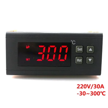 220V/30A Digitalni Temperaturni Regulator Rc-114M Termostat Rele Izhod -30~300 Stopnje S Ntc Senzorja