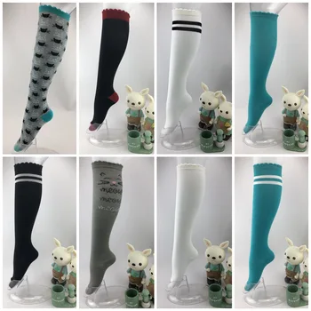 Visoko elastična unisex Stiskanje nogavice strokovno noge Varstvo dolge nogavice za moške in ženske Dihanje Quick-Dry