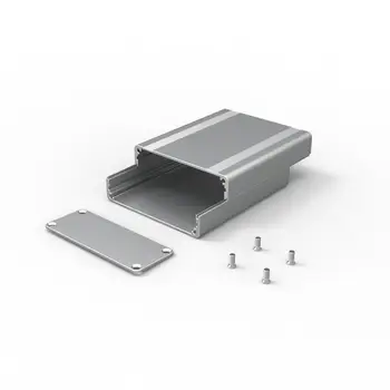 Yonggu 63W25H75L mm aluminijastih Ekstrudiranih Profilov PCB Board Ohišje Heatsink dozi