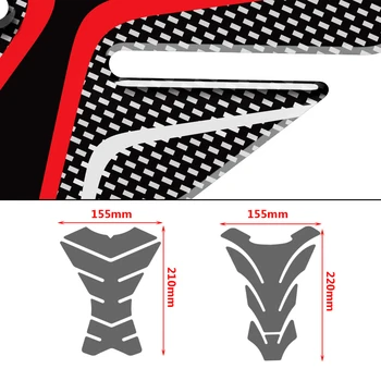 3D Carbon-videz Motocikla Tank Pad Zaščitnik Nalepke Nalepke Primeru za Suzuki GSX-S1000 GSX-S 1000 1000F Tankpad