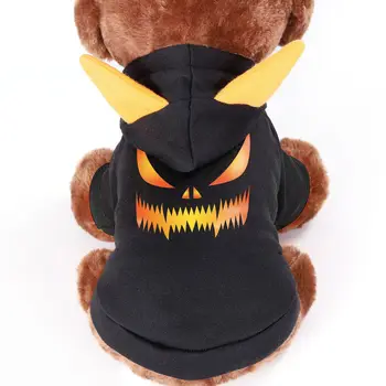 Halloween Pet Demon Kostum za Pse, Mačke Božič Psa Oblačila za Majhne Pse Buldog Pug Yorkie Oblačila Kuža, Jopiči, Plašči