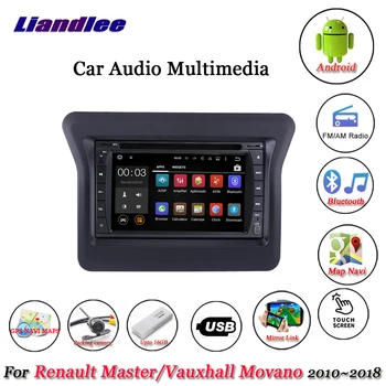 Avto Android Multimedijski Predvajalnik Za Renault Master/Vauxhall Movano 2010-2018 Radio Okvir BT GPS Navi ZEMLJEVIDA Navigacijski Sistem